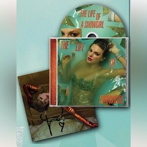 THE LIFE OF A SHOWGIRL CD + HAND SIGNED PHOTO 2